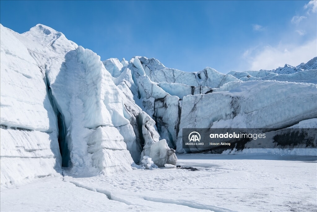 Türk foto muhabiri Matanuska Buzulu'nda doğanın şifrelerini yakaladı - 6