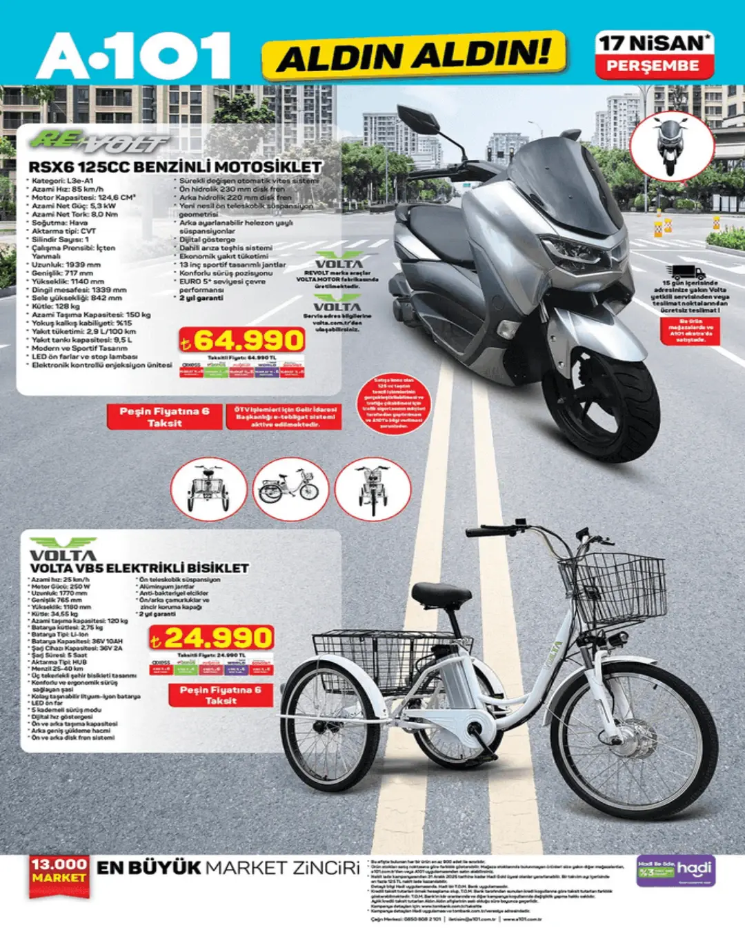 A101 17 Nisan 2025 Aktüel Ürünler kataloğu yayınlandı! Elektronikten kamp malzemelerine bu hafta neler var? - 12