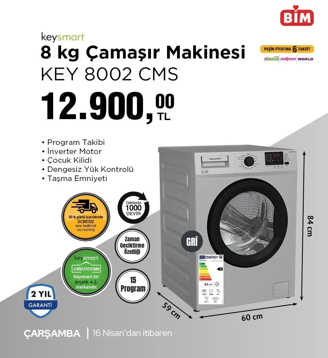 BİM Market 16-22 Nisan 2025 Aktüel Ürünler Kataloğu Yayınlandı - 2