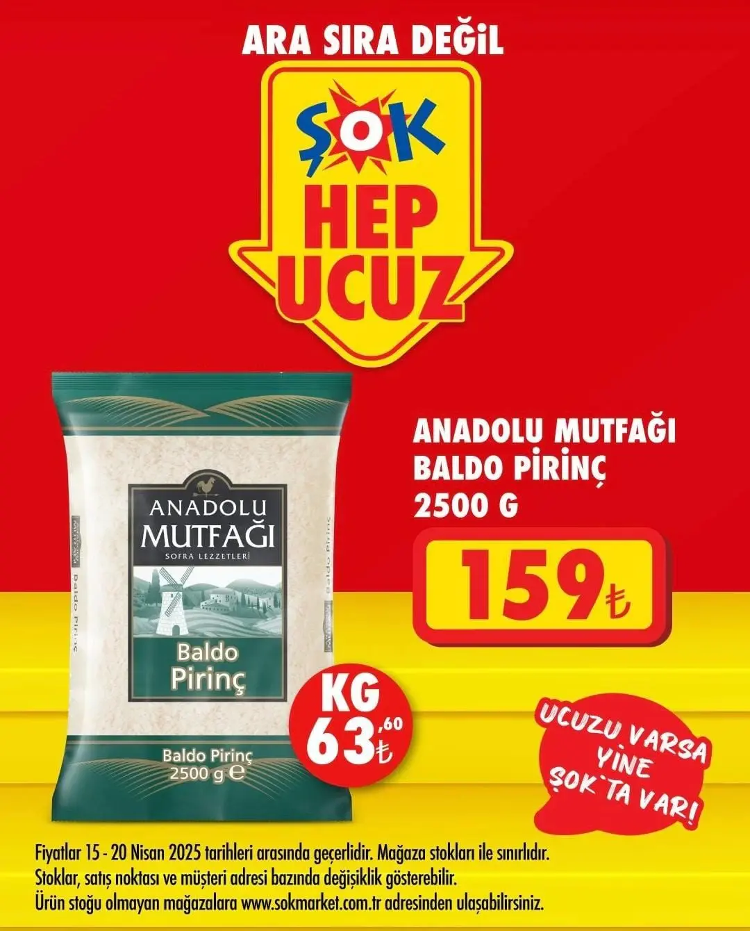 ŞOK Market 15-20 Nisan 2025 Aktüel Ürünler Kataloğu yayınlandı - 1