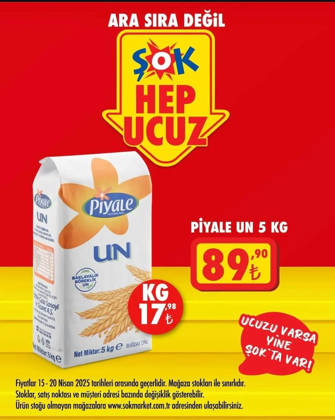 ŞOK Market 15-20 Nisan 2025 Aktüel Ürünler Kataloğu yayınlandı - 2