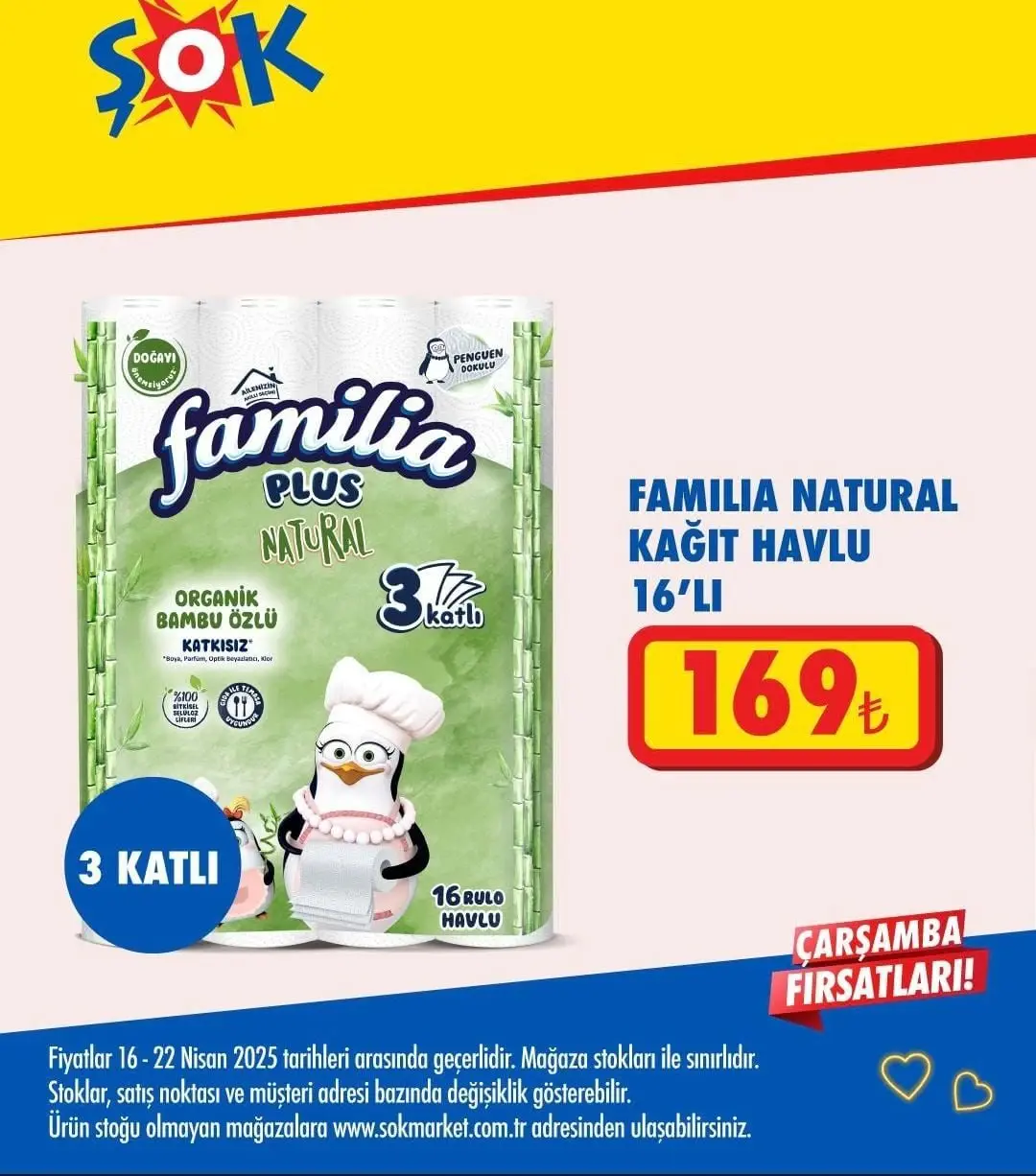 ŞOK Market 16-22 Nisan 2025 Aktüel Ürünler Kataloğu yayında! Haftanın indirimli ürünleri raflarda yerini aldı - 5