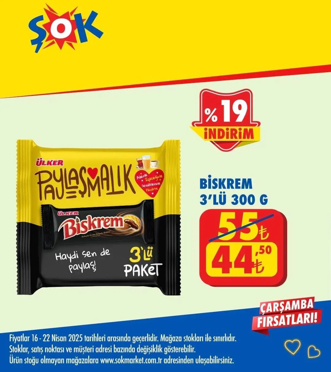 ŞOK Market 16-22 Nisan 2025 Aktüel Ürünler Kataloğu yayında! Haftanın indirimli ürünleri raflarda yerini aldı - 94848