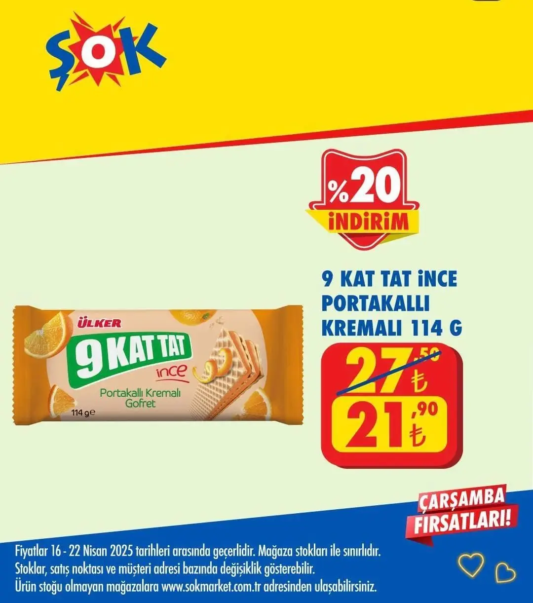ŞOK Market 16-22 Nisan 2025 Aktüel Ürünler Kataloğu yayında! Haftanın indirimli ürünleri raflarda yerini aldı - 94852