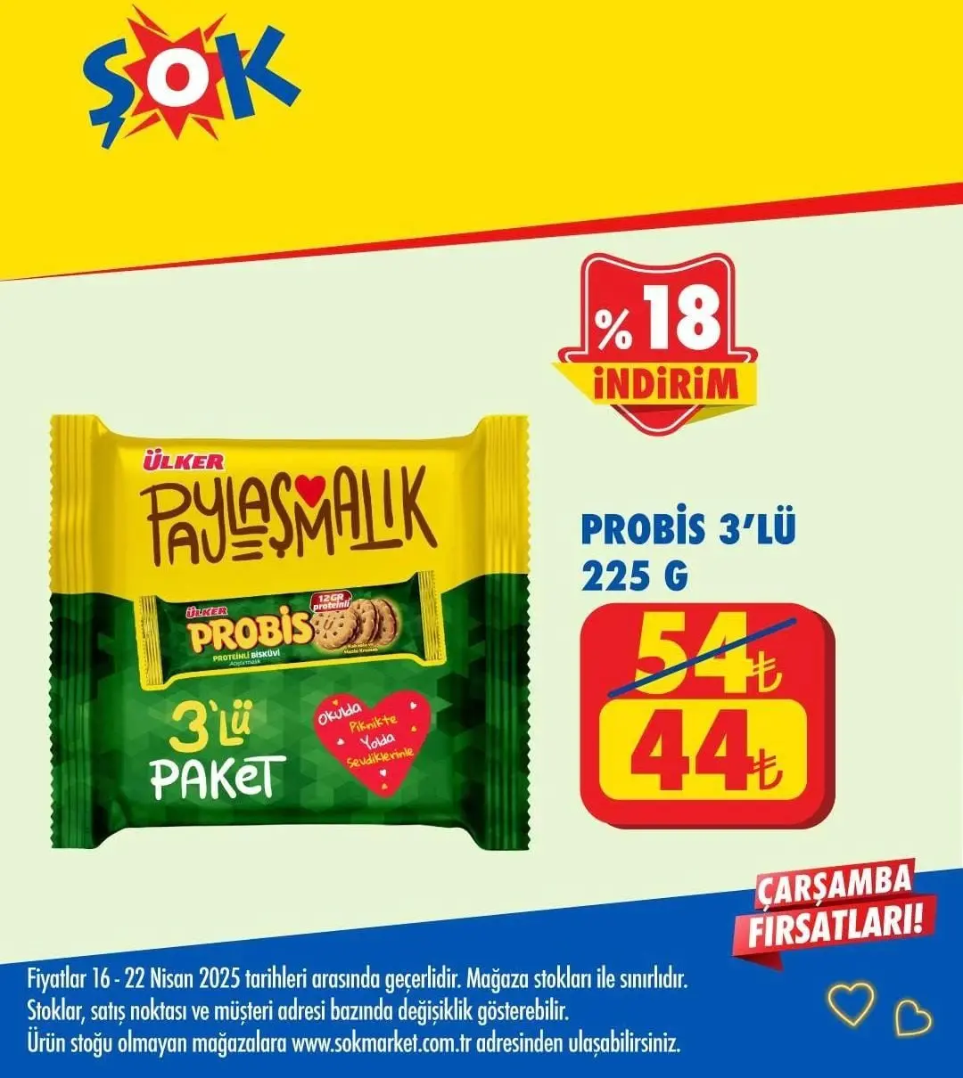 ŞOK Market 16-22 Nisan 2025 Aktüel Ürünler Kataloğu yayında! Haftanın indirimli ürünleri raflarda yerini aldı - 94853