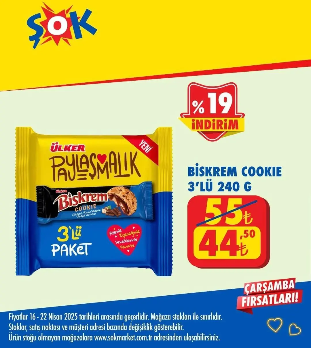 ŞOK Market 16-22 Nisan 2025 Aktüel Ürünler Kataloğu yayında! Haftanın indirimli ürünleri raflarda yerini aldı - 94855