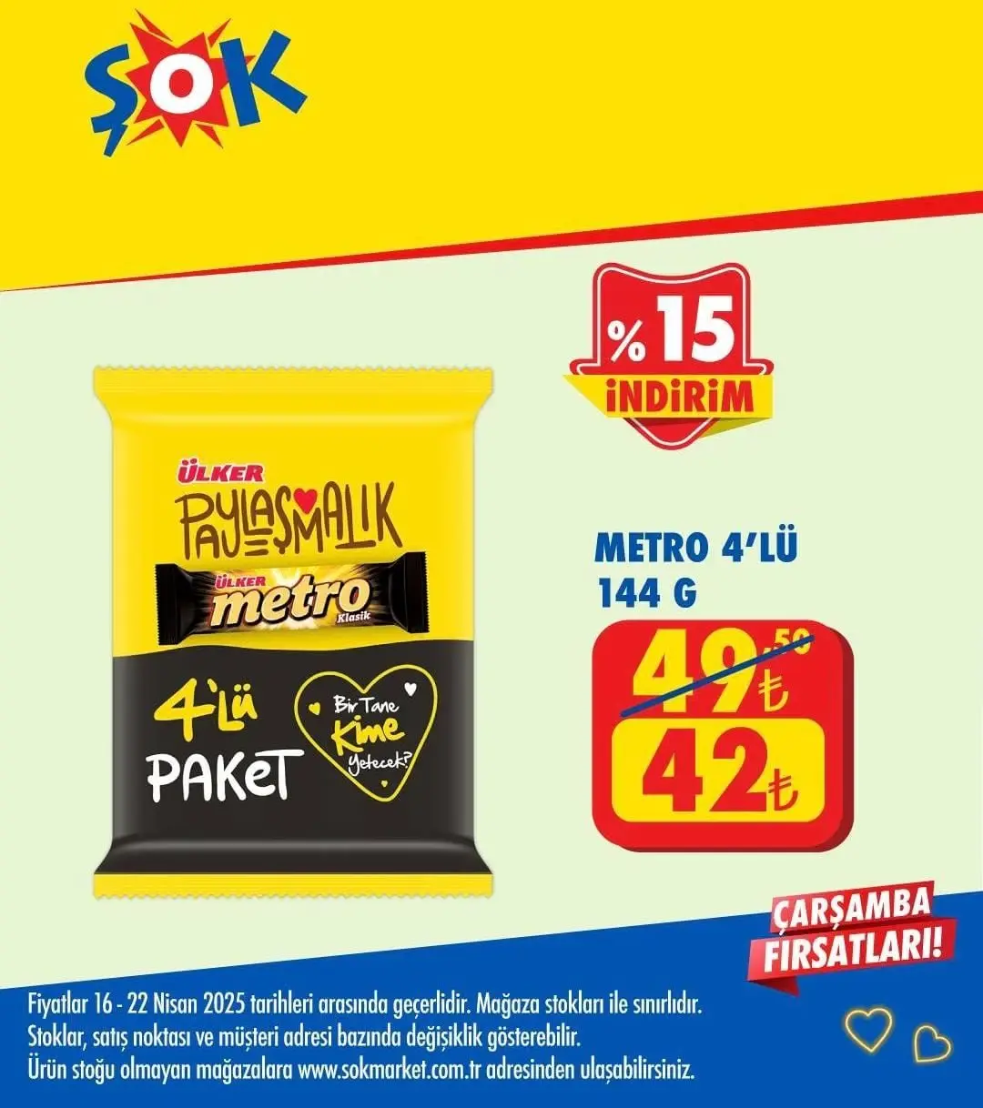 ŞOK Market 16-22 Nisan 2025 Aktüel Ürünler Kataloğu yayında! Haftanın indirimli ürünleri raflarda yerini aldı - 7