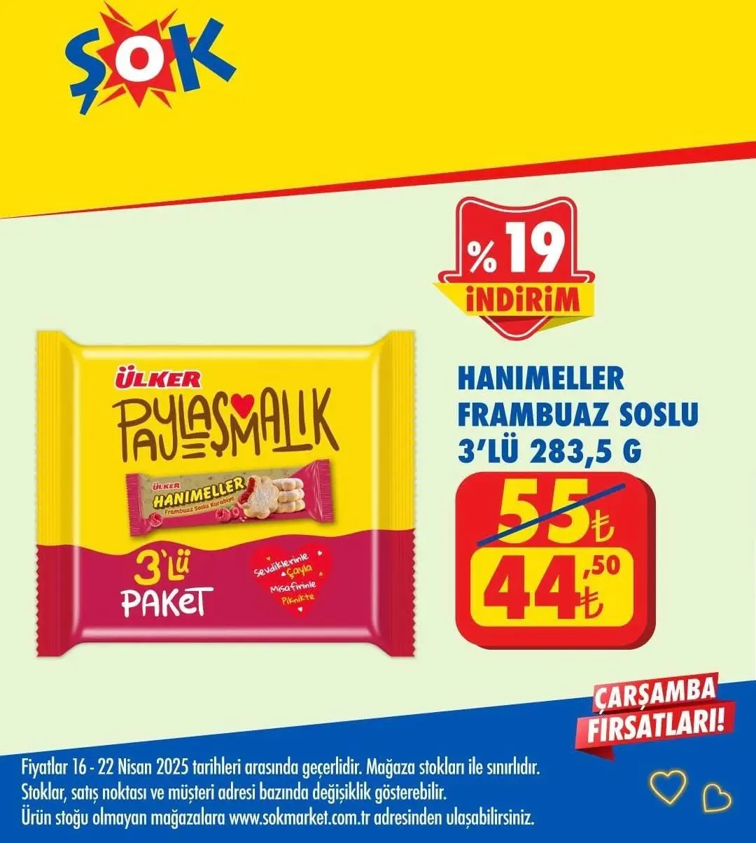 ŞOK Market 16-22 Nisan 2025 Aktüel Ürünler Kataloğu yayında! Haftanın indirimli ürünleri raflarda yerini aldı - 94862