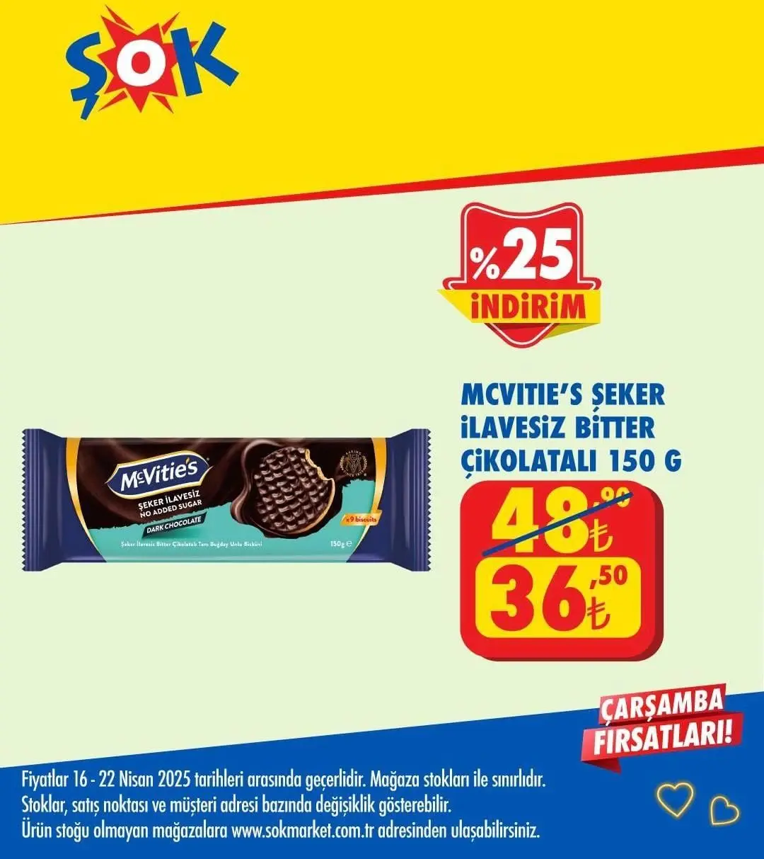 ŞOK Market 16-22 Nisan 2025 Aktüel Ürünler Kataloğu yayında! Haftanın indirimli ürünleri raflarda yerini aldı - 94863