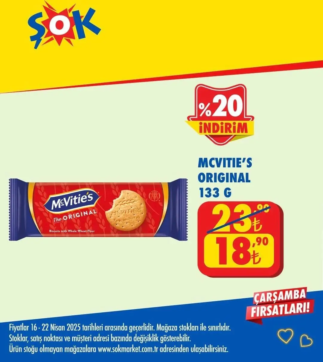 ŞOK Market 16-22 Nisan 2025 Aktüel Ürünler Kataloğu yayında! Haftanın indirimli ürünleri raflarda yerini aldı - 94864