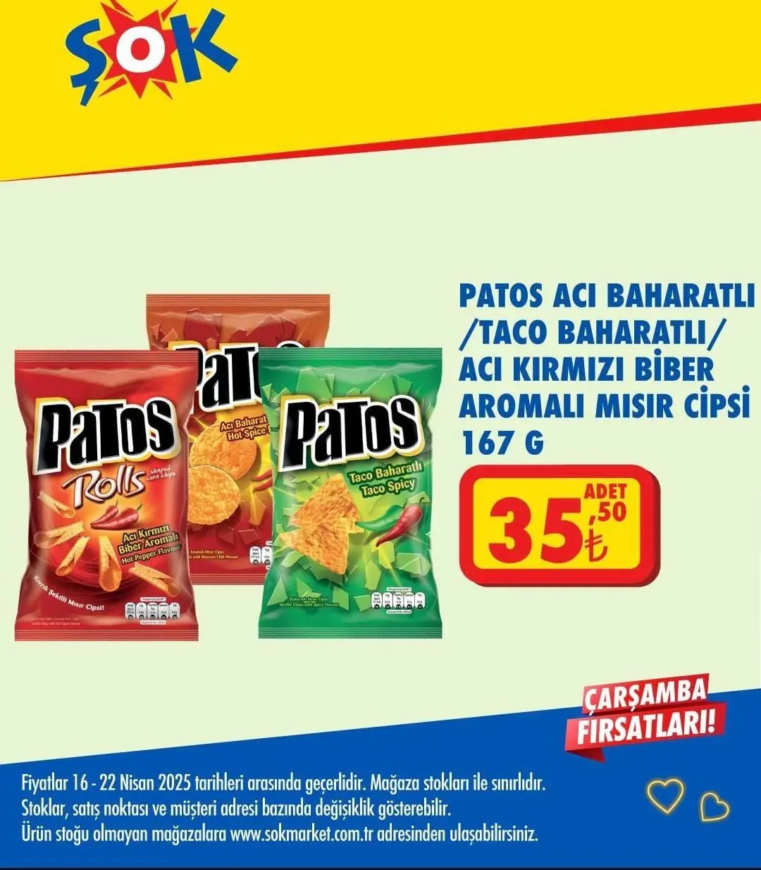 ŞOK Market 16-22 Nisan 2025 Aktüel Ürünler Kataloğu yayında! Haftanın indirimli ürünleri raflarda yerini aldı - 94867