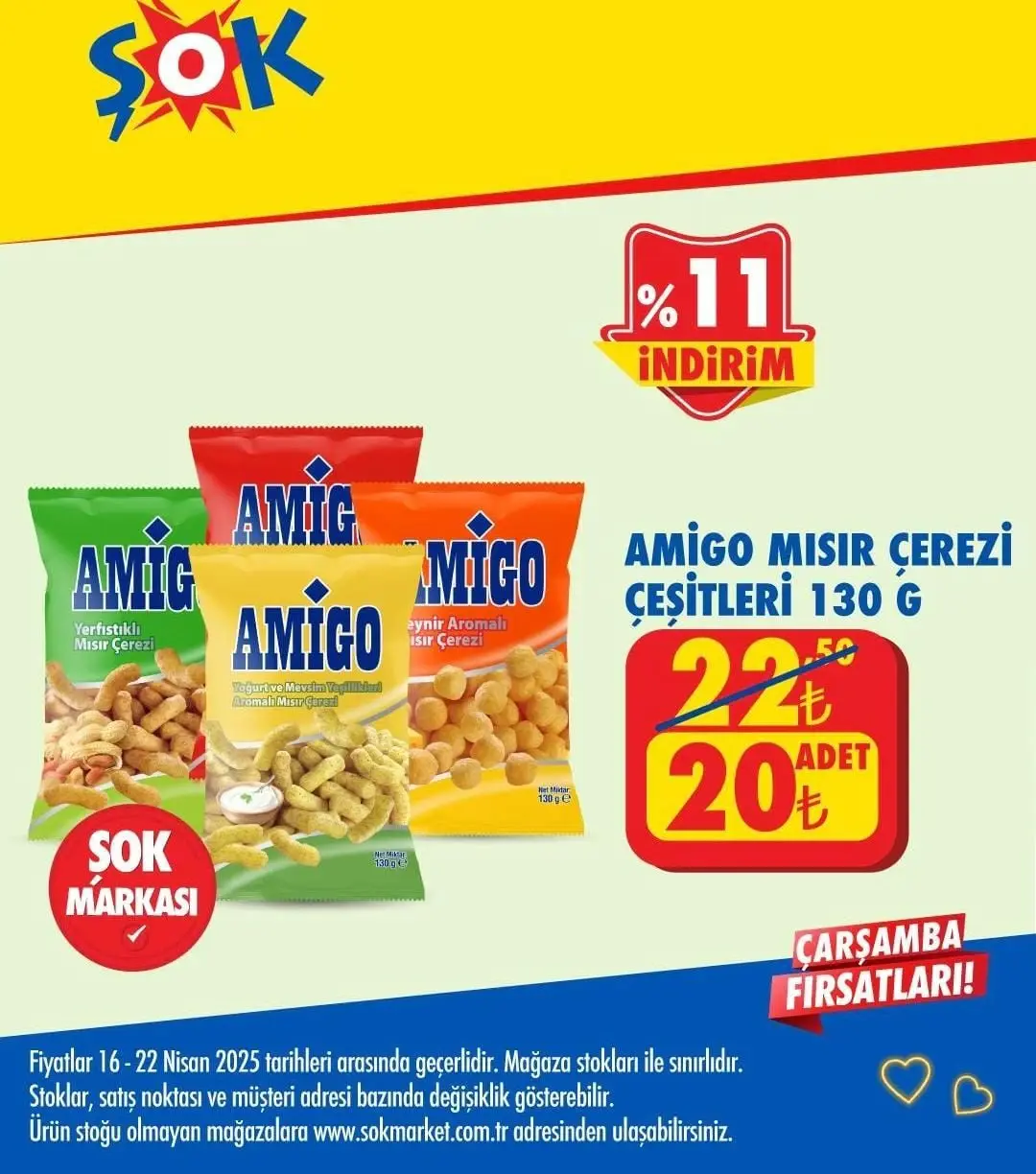 ŞOK Market 16-22 Nisan 2025 Aktüel Ürünler Kataloğu yayında! Haftanın indirimli ürünleri raflarda yerini aldı - 1