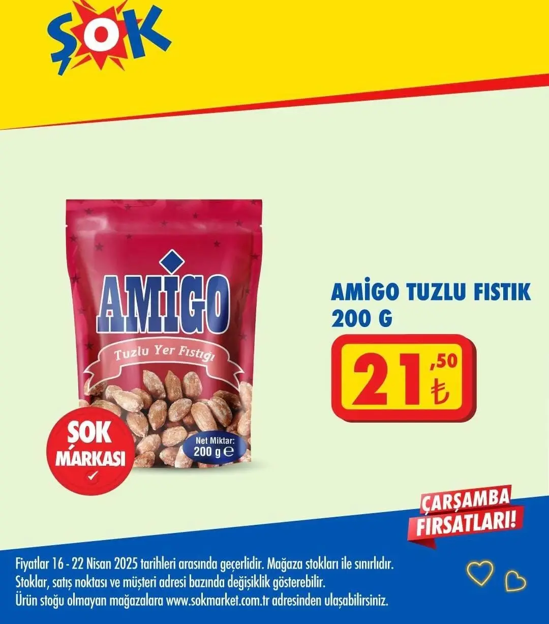 ŞOK Market 16-22 Nisan 2025 Aktüel Ürünler Kataloğu yayında! Haftanın indirimli ürünleri raflarda yerini aldı - 94879