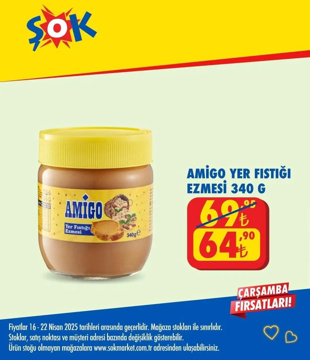 ŞOK Market 16-22 Nisan 2025 Aktüel Ürünler Kataloğu yayında! Haftanın indirimli ürünleri raflarda yerini aldı - 94880