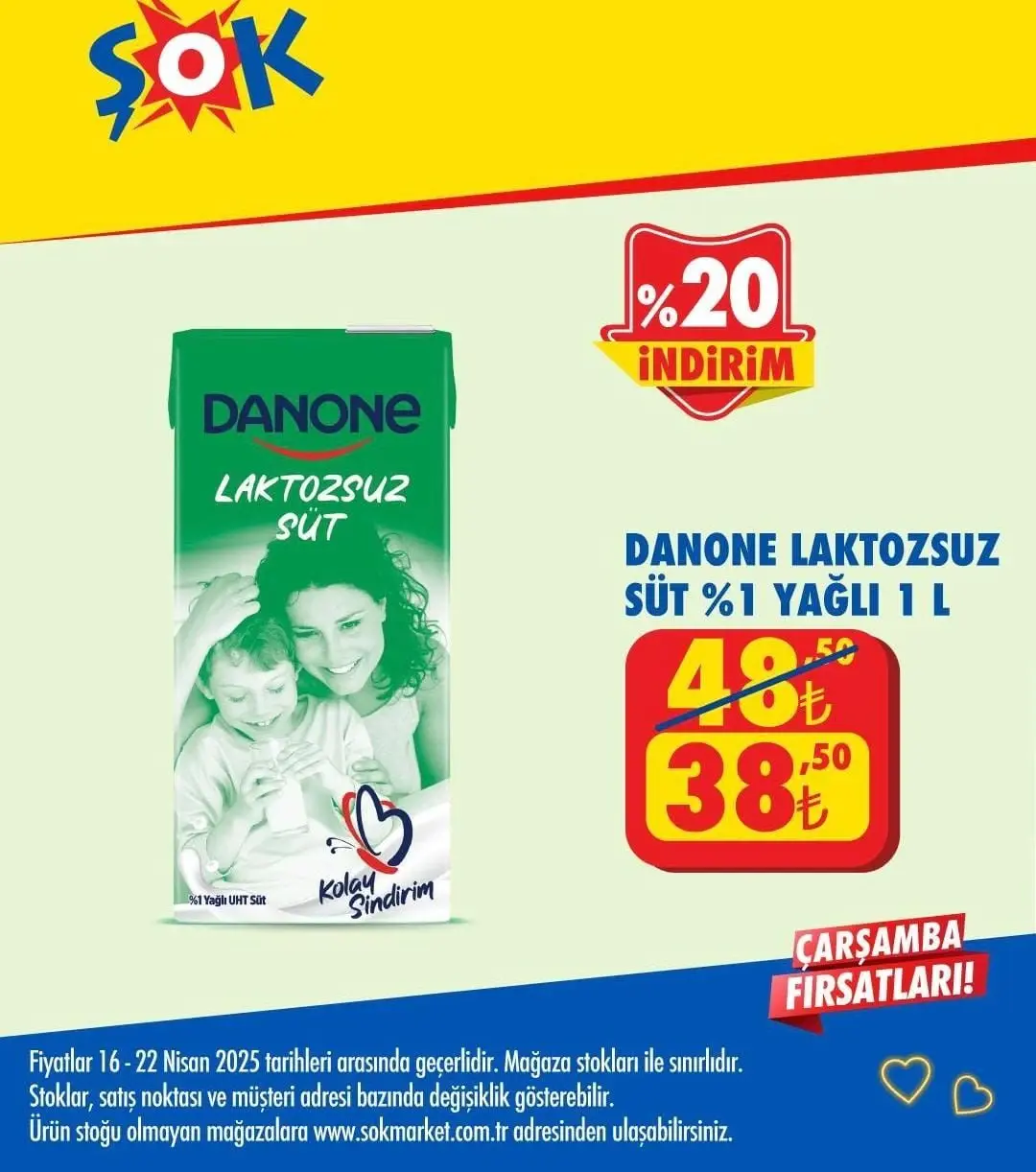 ŞOK Market 16-22 Nisan 2025 Aktüel Ürünler Kataloğu yayında! Haftanın indirimli ürünleri raflarda yerini aldı - 3