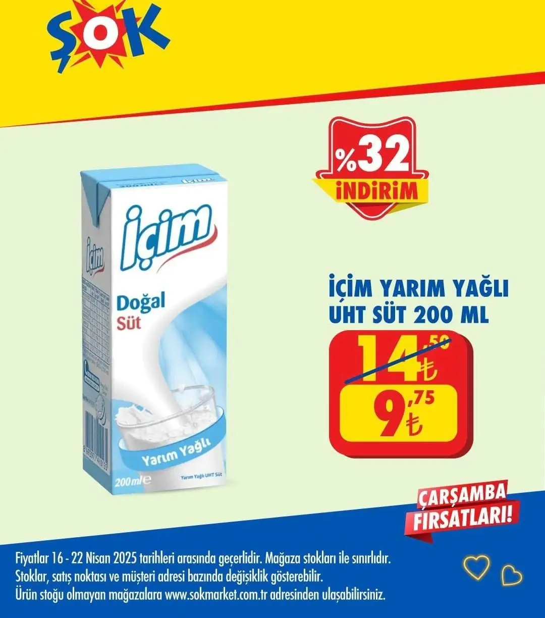 ŞOK Market 16-22 Nisan 2025 Aktüel Ürünler Kataloğu yayında! Haftanın indirimli ürünleri raflarda yerini aldı - 94884