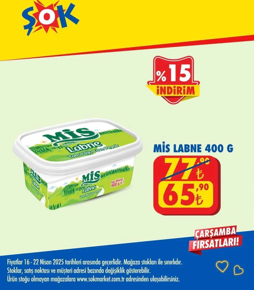 ŞOK Market 16-22 Nisan 2025 Aktüel Ürünler Kataloğu yayında! Haftanın indirimli ürünleri raflarda yerini aldı - 1