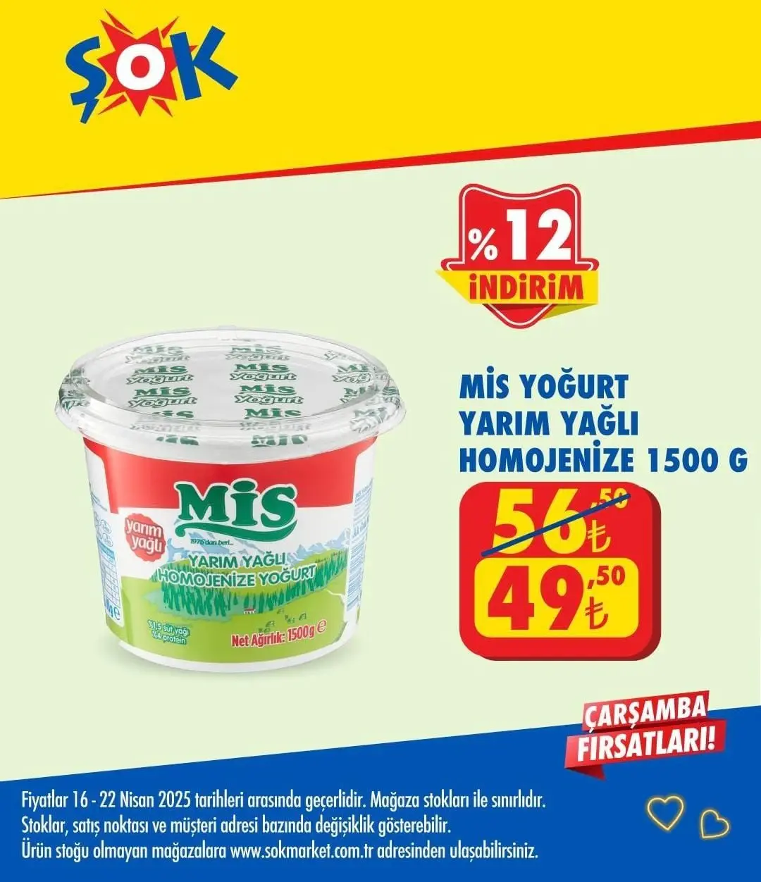 ŞOK Market 16-22 Nisan 2025 Aktüel Ürünler Kataloğu yayında! Haftanın indirimli ürünleri raflarda yerini aldı - 94888