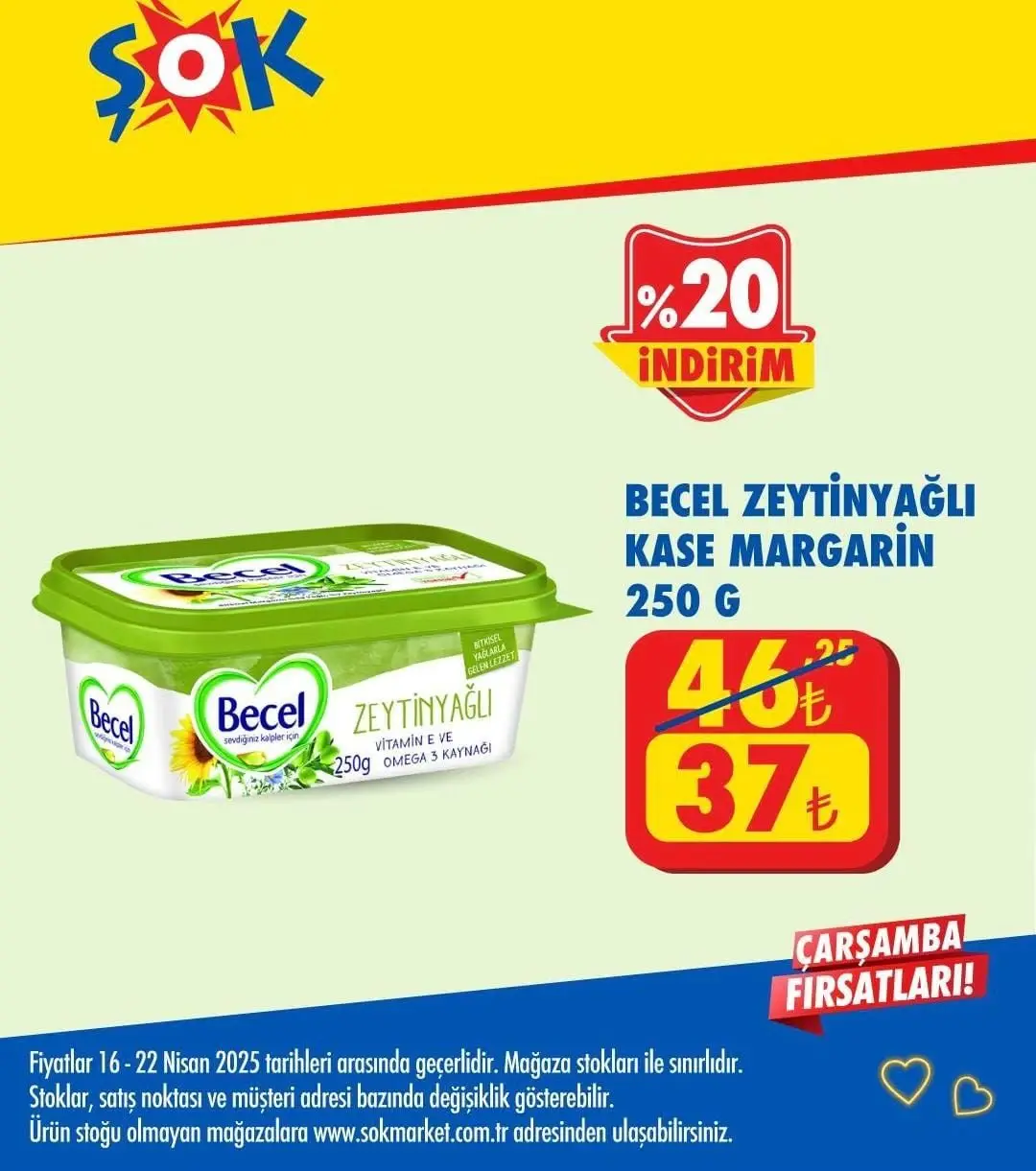 ŞOK Market 16-22 Nisan 2025 Aktüel Ürünler Kataloğu yayında! Haftanın indirimli ürünleri raflarda yerini aldı - 2