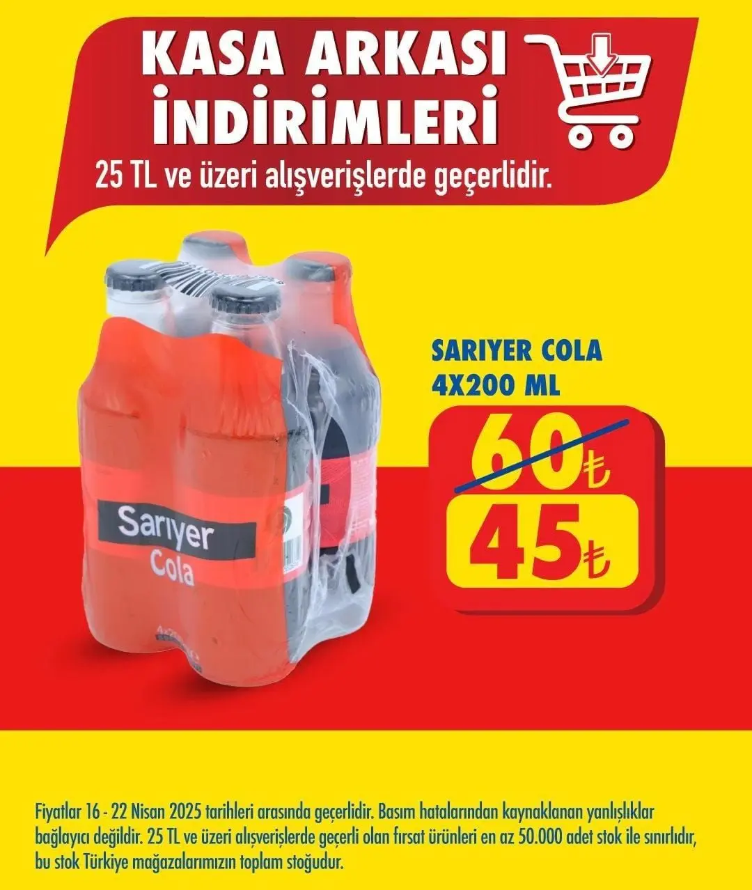 ŞOK Market 16-22 Nisan 2025 Aktüel Ürünler Kataloğu yayında! Haftanın indirimli ürünleri raflarda yerini aldı - 94895