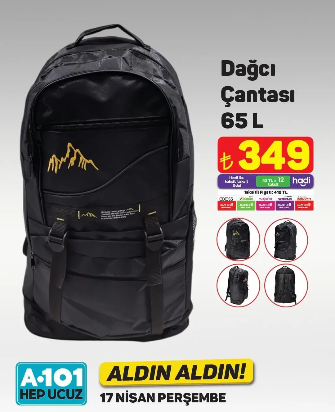 A101 Market 17-23 Nisan 2025 Aktüel Ürünler Kataloğu açıklandı! Yarın hangi ürünlerde indirim var? - 94898