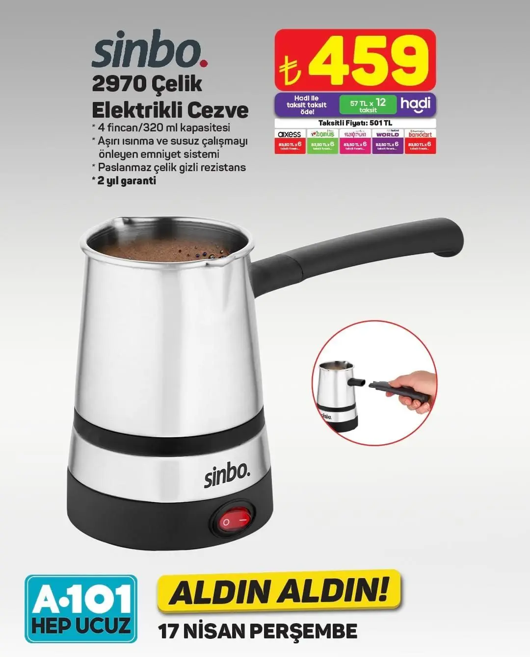 A101 Market 17-23 Nisan 2025 Aktüel Ürünler Kataloğu açıklandı! Yarın hangi ürünlerde indirim var? - 5