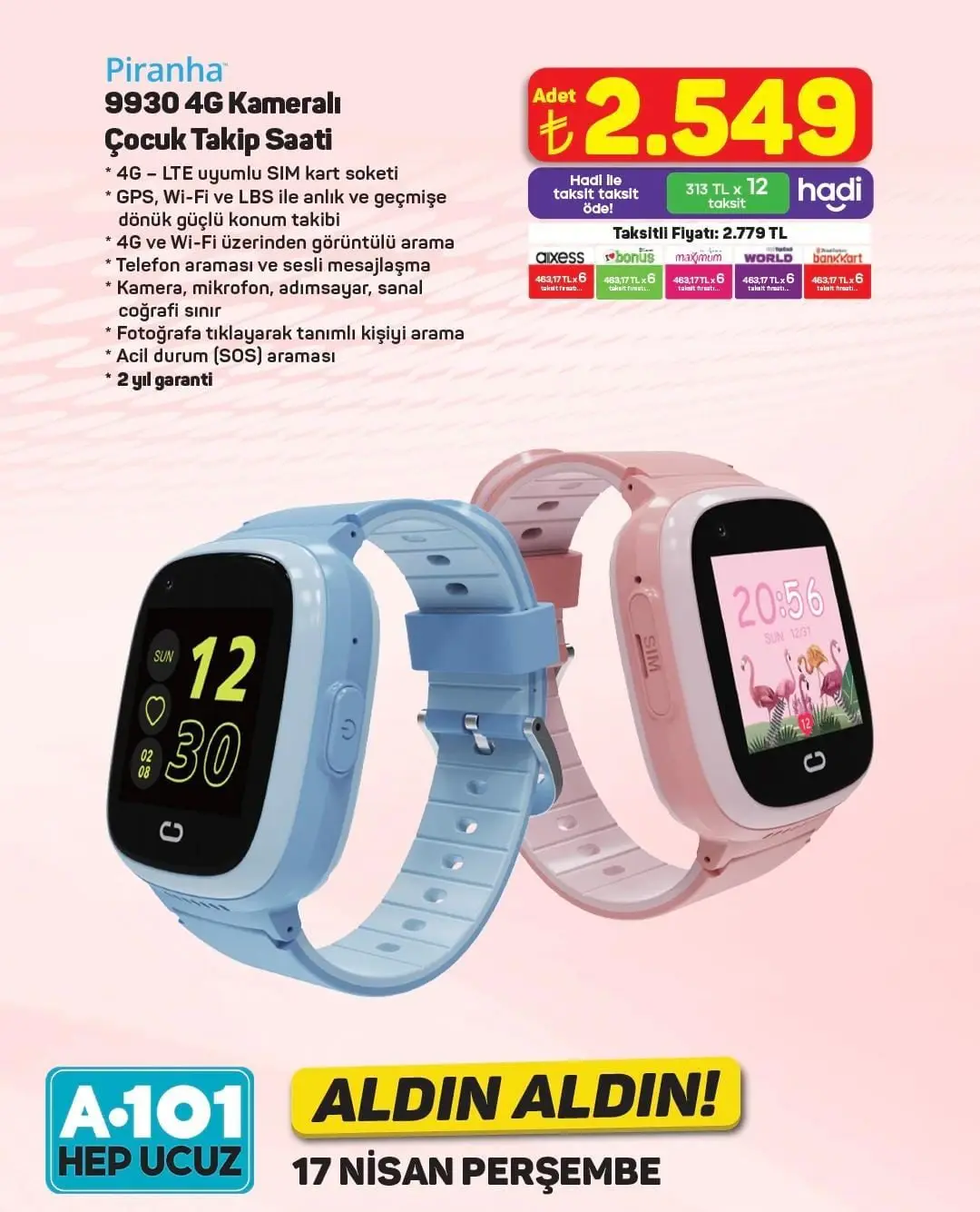 A101 Market 17-23 Nisan 2025 Aktüel Ürünler Kataloğu açıklandı! Yarın hangi ürünlerde indirim var? - 94919