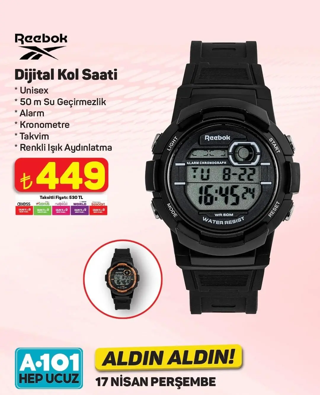 A101 Market 17-23 Nisan 2025 Aktüel Ürünler Kataloğu açıklandı! Yarın hangi ürünlerde indirim var? - 94921