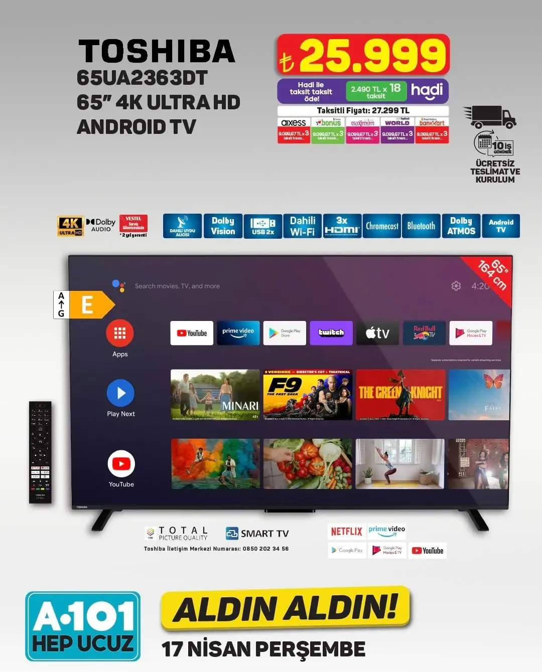 A101 Market 17-23 Nisan 2025 Aktüel Ürünler Kataloğu açıklandı! Yarın hangi ürünlerde indirim var? - 40