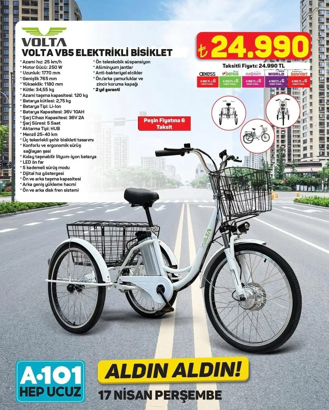 A101 Market 17-23 Nisan 2025 Aktüel Ürünler Kataloğu açıklandı! Yarın hangi ürünlerde indirim var? - 5