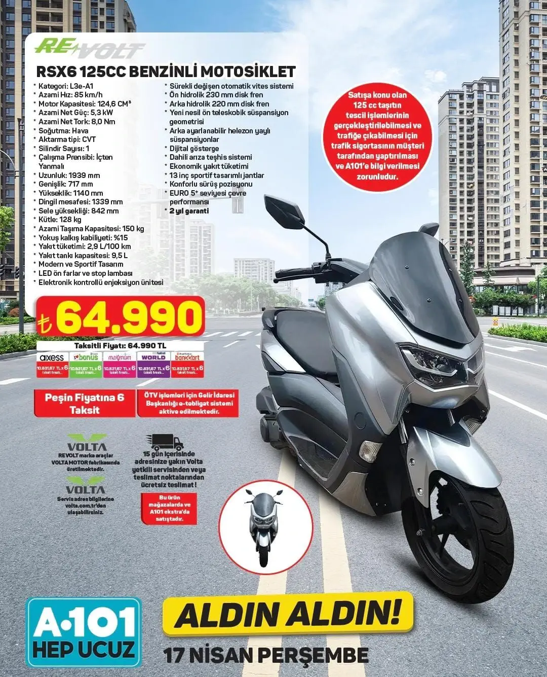 A101 Market 17-23 Nisan 2025 Aktüel Ürünler Kataloğu açıklandı! Yarın hangi ürünlerde indirim var? - 3