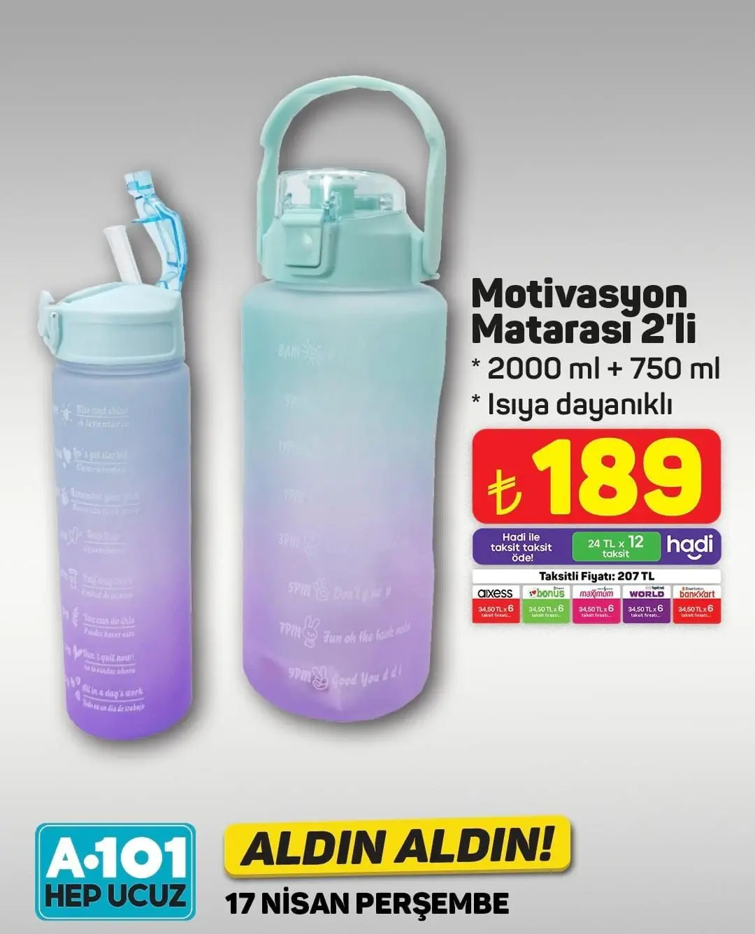 A101 Market 17-23 Nisan 2025 Aktüel Ürünler Kataloğu açıklandı! Yarın hangi ürünlerde indirim var? - 94941