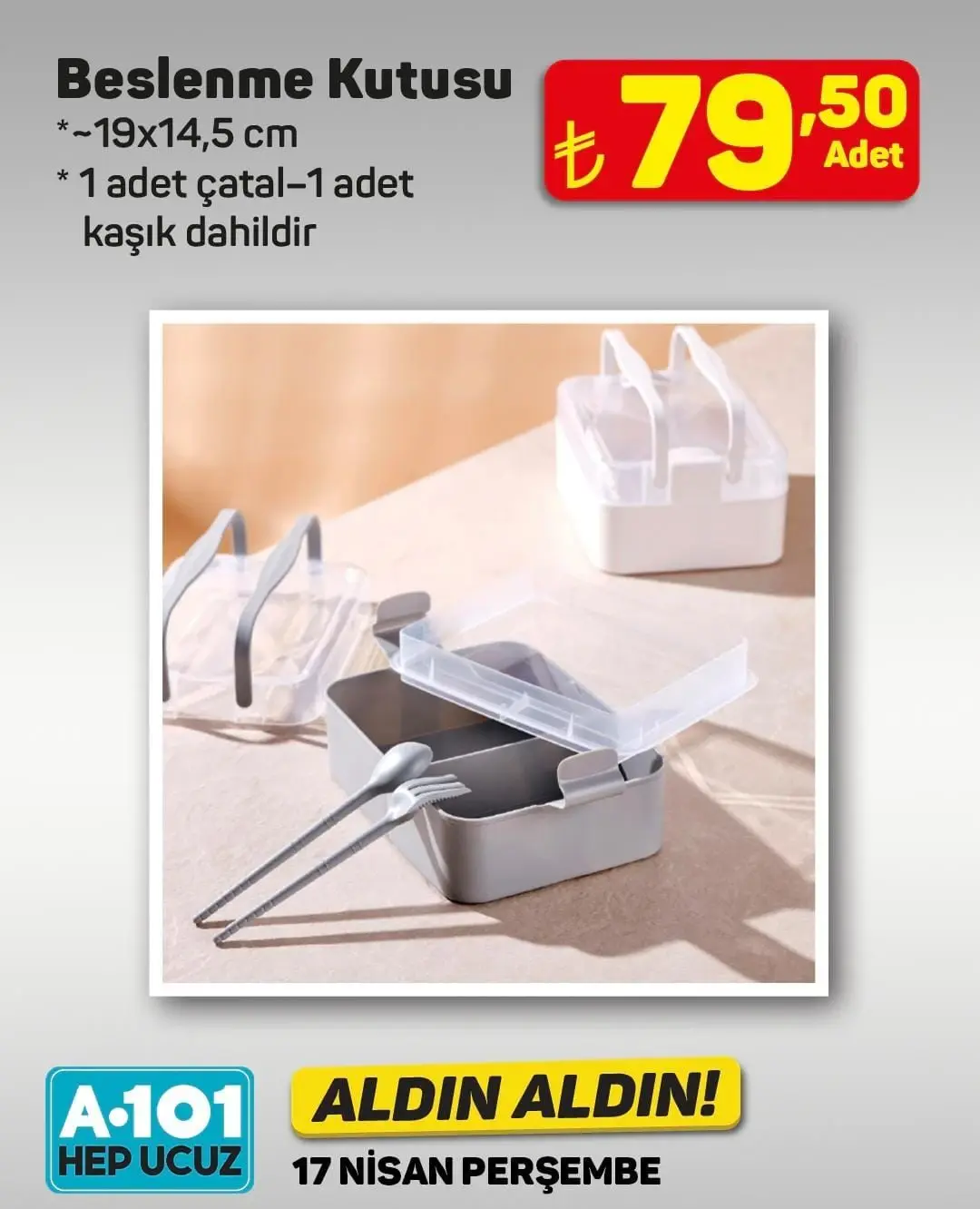 A101 Market 17-23 Nisan 2025 Aktüel Ürünler Kataloğu açıklandı! Yarın hangi ürünlerde indirim var? - 94943