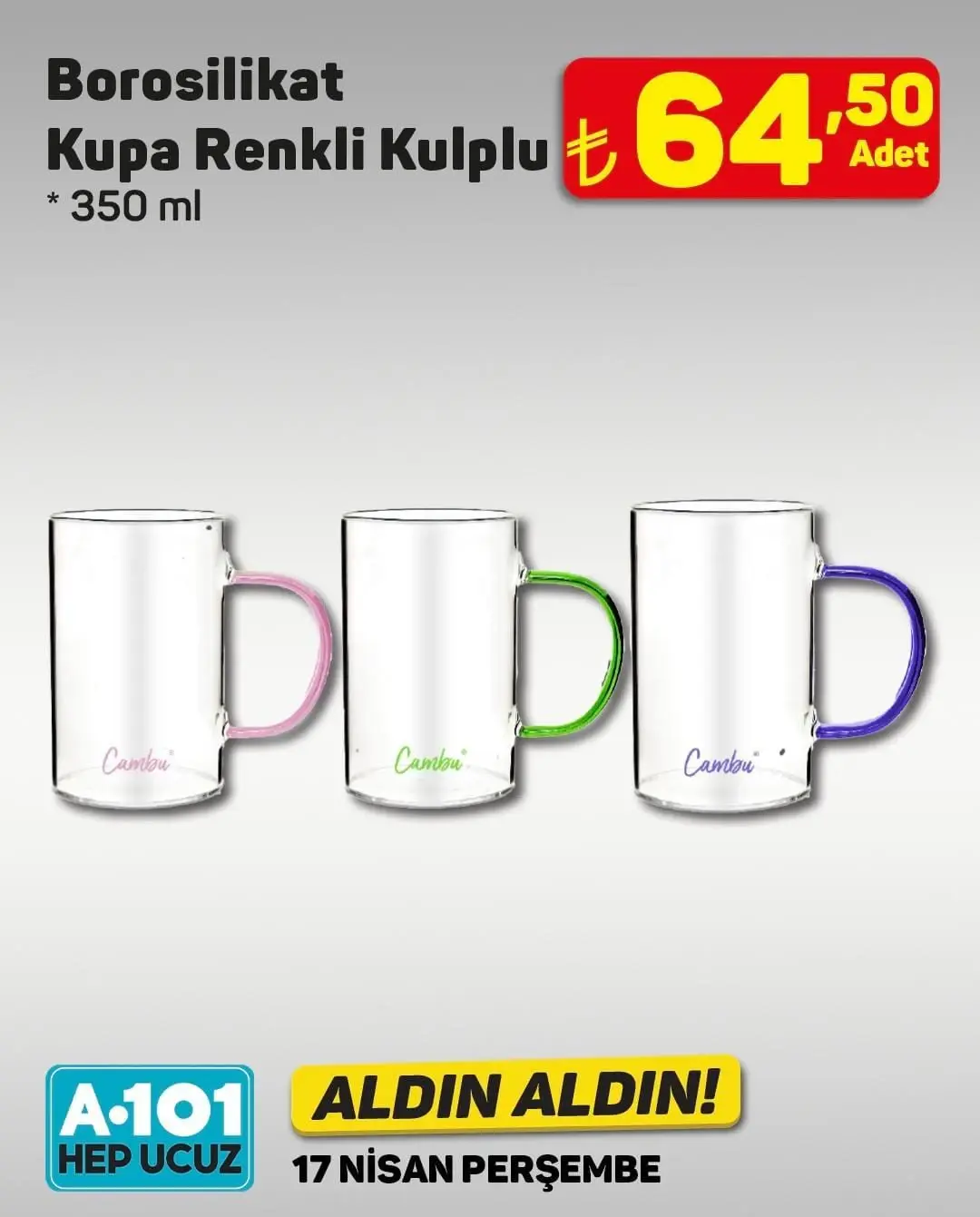 A101 Market 17-23 Nisan 2025 Aktüel Ürünler Kataloğu açıklandı! Yarın hangi ürünlerde indirim var? - 94954