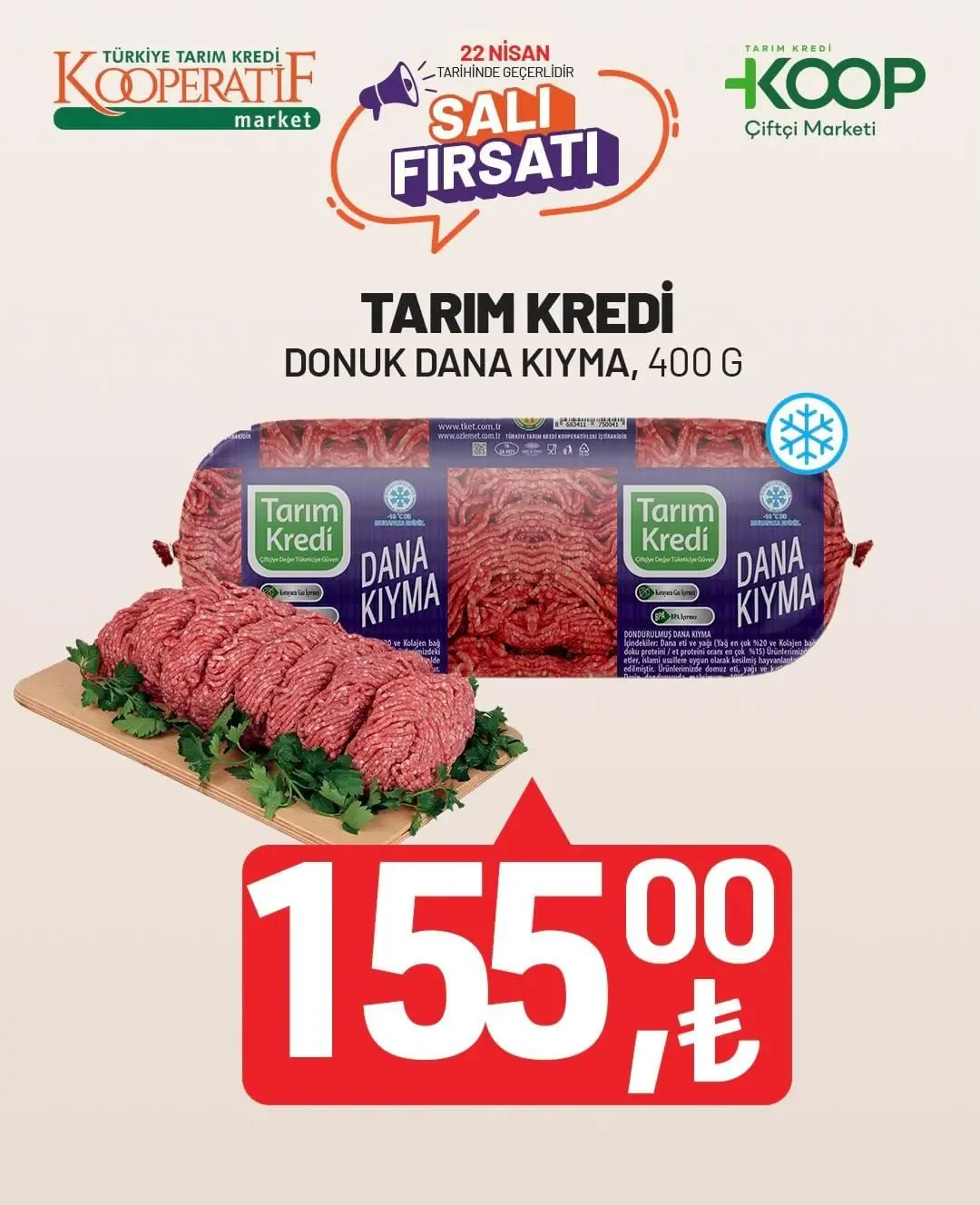 Tarım Kredi KOOP Çiftçi Marketi'nden nisan ayına özel indirimler! 22-28 Nisan kataloğu yayımlandı - 2