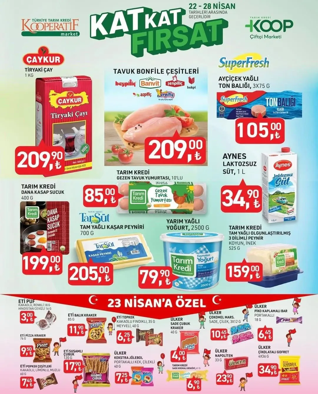 Tarım Kredi KOOP Çiftçi Marketi'nden nisan ayına özel indirimler! 22-28 Nisan kataloğu yayımlandı - 5