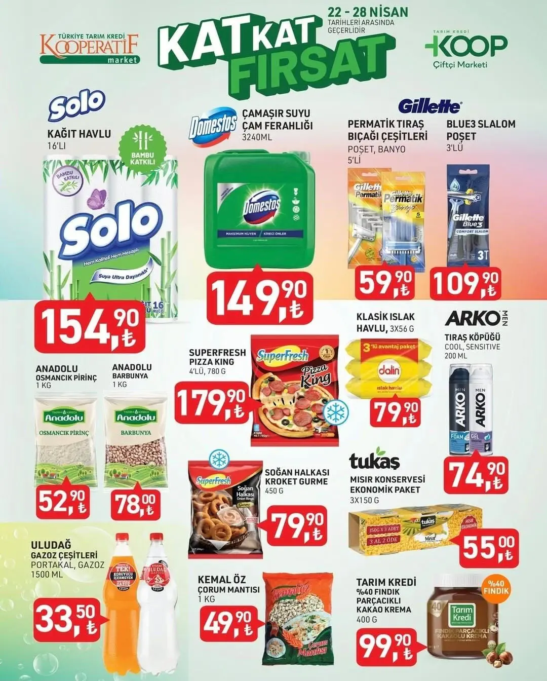 Tarım Kredi KOOP Çiftçi Marketi'nden nisan ayına özel indirimler! 22-28 Nisan kataloğu yayımlandı - 6