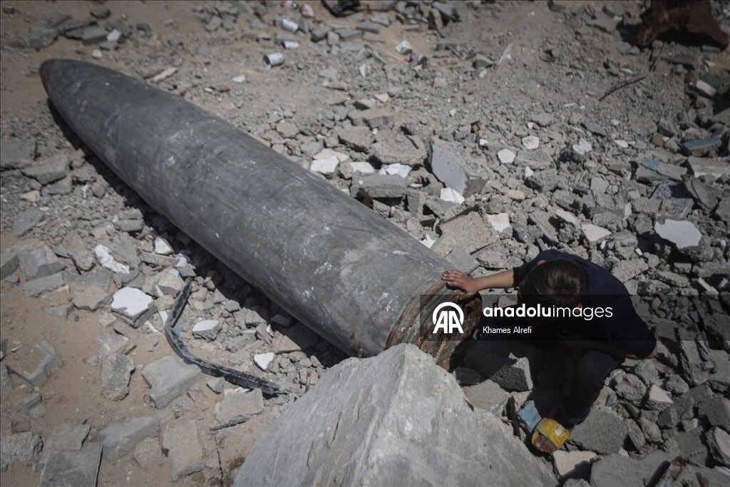 İsrail saldırıları sonrası Gazze'de patlamamış mühimmat krizi - 1