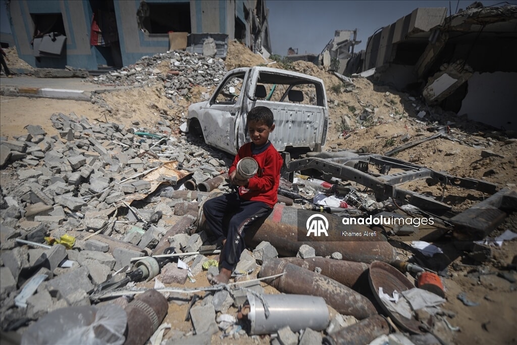 İsrail saldırıları sonrası Gazze'de patlamamış mühimmat krizi - 2