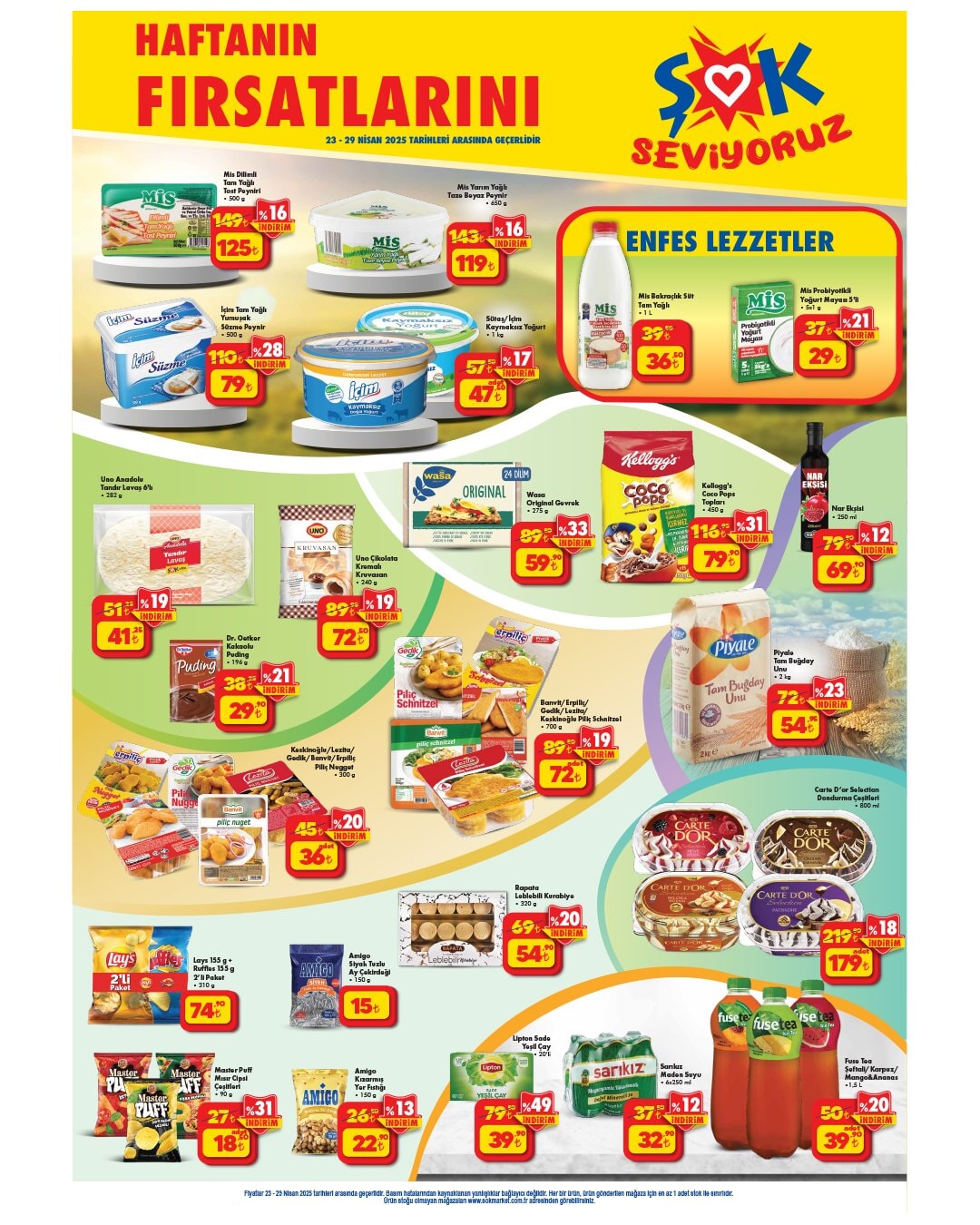 Çarşamba alışverişlerinde şok fırsatlar sizi bekliyor! 23 - 29 Nisan 2025 - 9