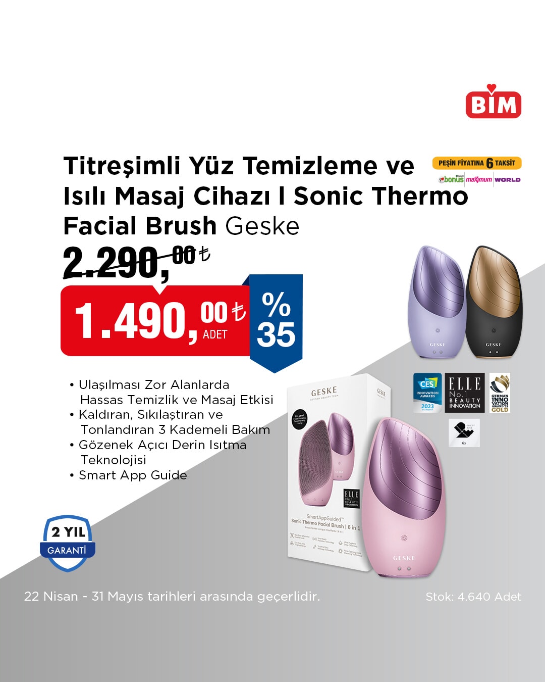 BİM 22-28 Nisan 2025 Aktüel Ürünler kataloğu yayınlandı: Tiny House ve teknoloji ürünlerinde dikkat çeken fırsatlar - 95049