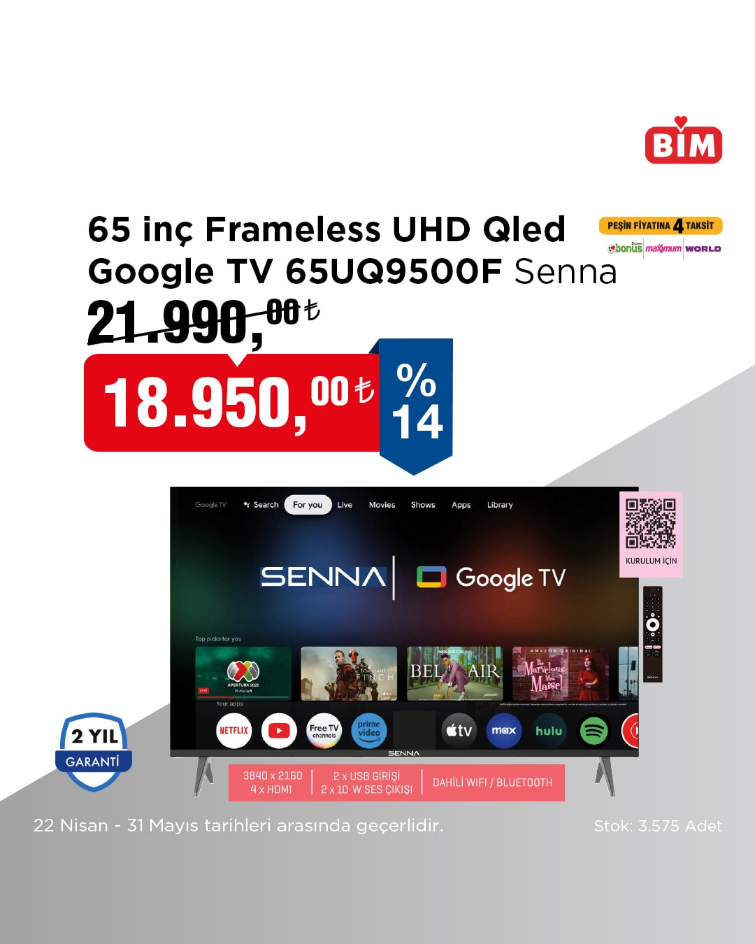 BİM 22-28 Nisan 2025 Aktüel Ürünler kataloğu yayınlandı: Tiny House ve teknoloji ürünlerinde dikkat çeken fırsatlar - 95053