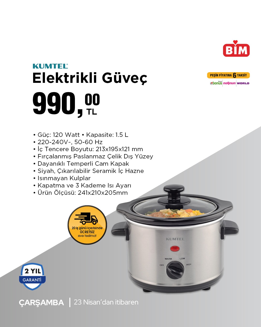 BİM 22-28 Nisan 2025 Aktüel Ürünler kataloğu yayınlandı: Tiny House ve teknoloji ürünlerinde dikkat çeken fırsatlar - 95092