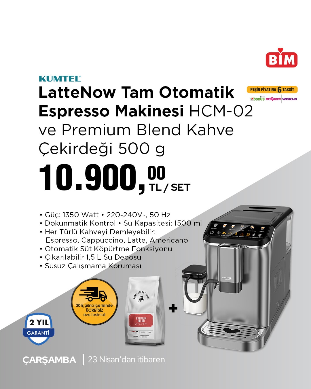 BİM 22-28 Nisan 2025 Aktüel Ürünler kataloğu yayınlandı: Tiny House ve teknoloji ürünlerinde dikkat çeken fırsatlar - 95096