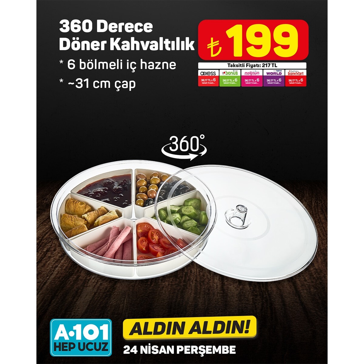 A101 24 Nisan 2025 Aktüel Ürünler Kataloğu yayınlandı - 2