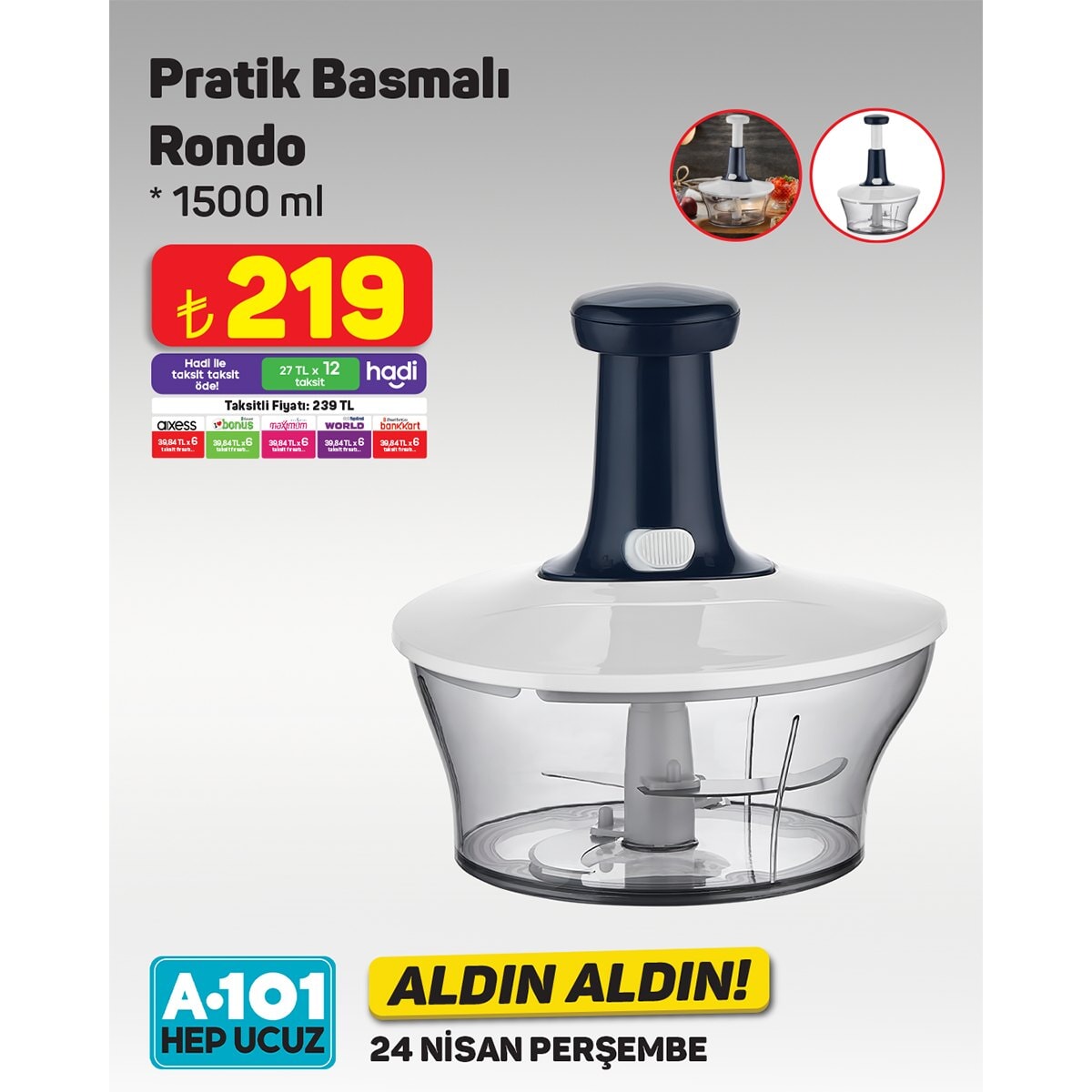 A101 24 Nisan 2025 Aktüel Ürünler Kataloğu yayınlandı - 14