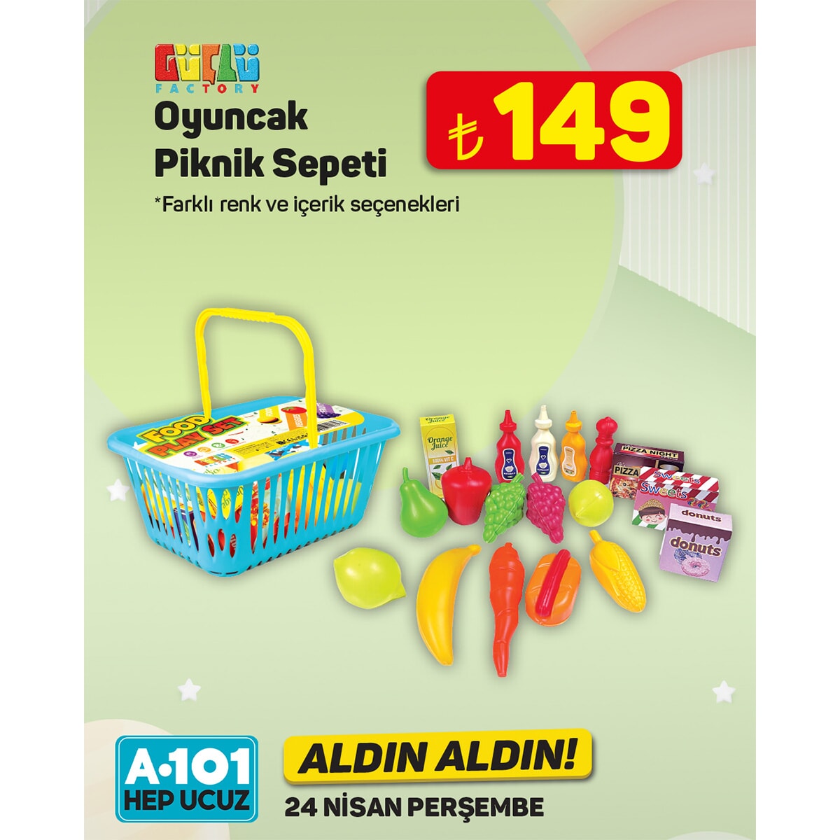 A101 24 Nisan 2025 Aktüel Ürünler Kataloğu yayınlandı - 1