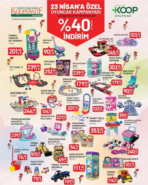 KOOP Market'te 22-28 Nisan tarihleri arasında kat kat fırsatlar başladı - 2