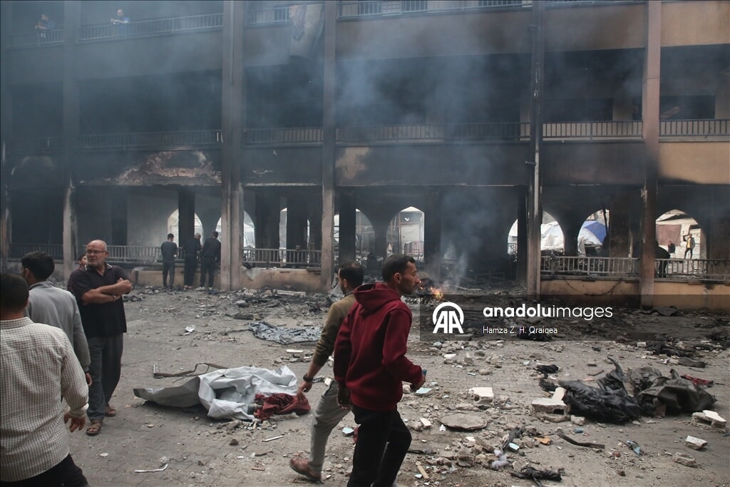 Gazze'de yeni sivil katliam: İsrail, Yafa Okulu'nu bombaladı - 1