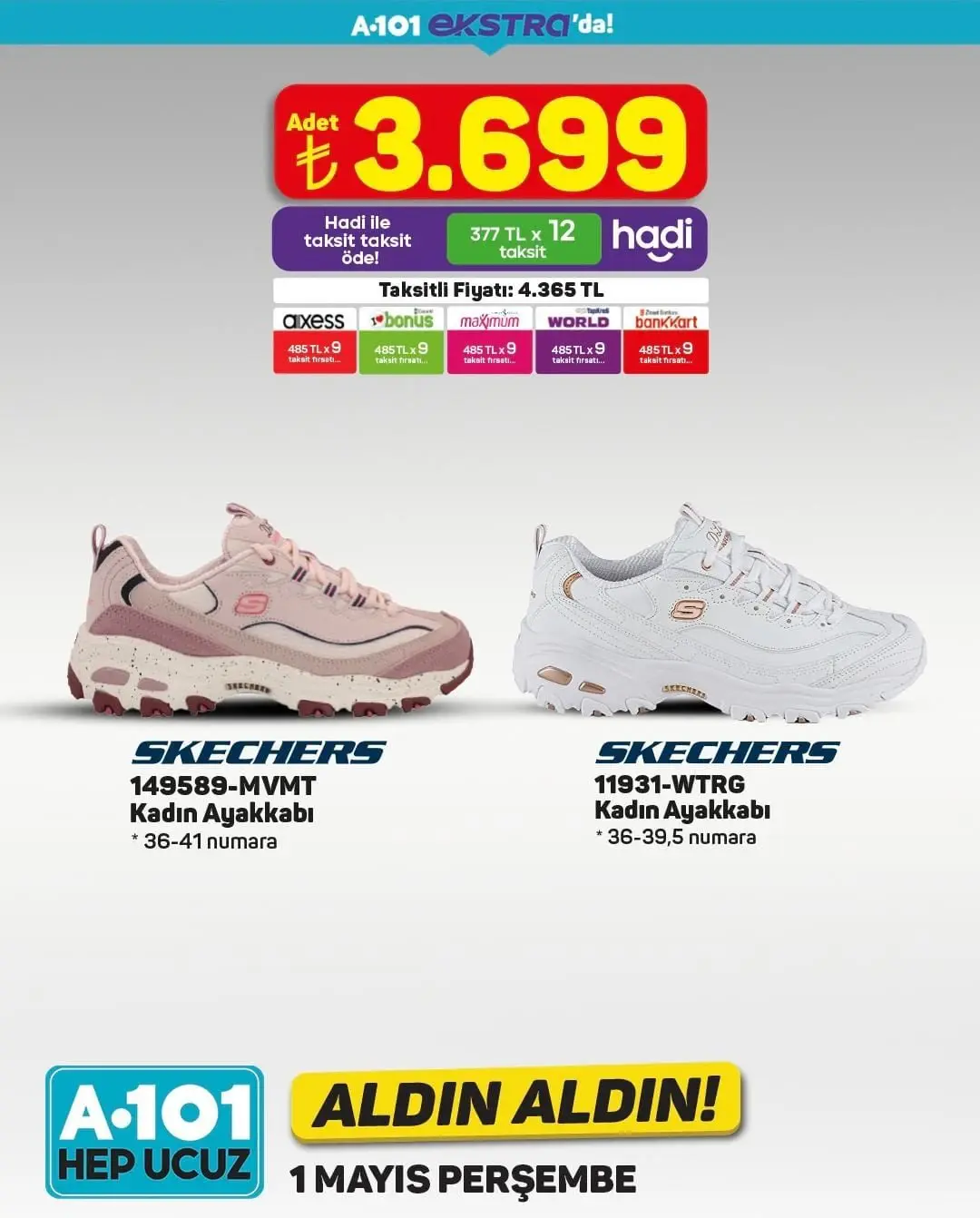 A101 1 Mayıs 2025 Aldın Aldın Kataloğu! Elektronikten ev ürünlerine yeni indirimler başladı - 11